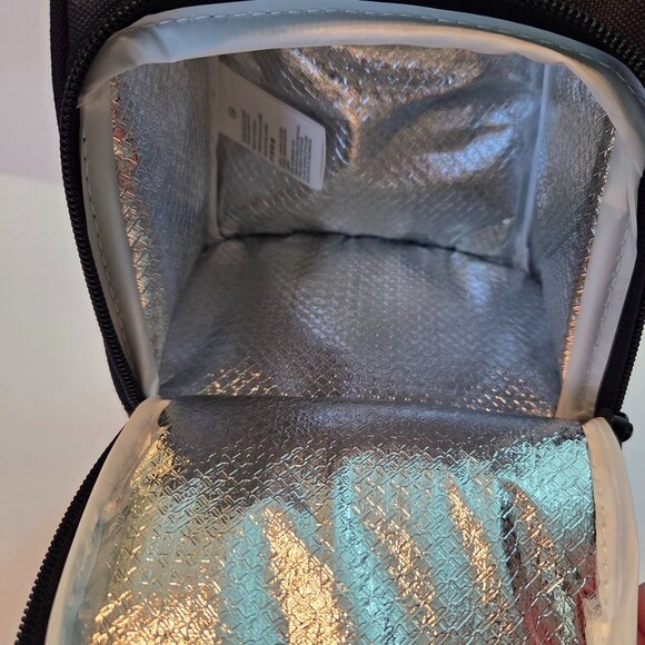 NWOT - Nike Insulated Lunch Bag – Black & Bright Orange Swoosh Logo - Never Used - Picture 6 of 11